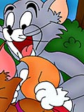 porn Jerry forcing Tom for blow job cartoon