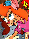 Girls Wonder Jerry forcing Tom for blow job porn pics