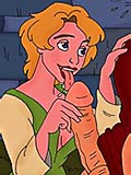 free Sex toons Frolo licking esmeralda pussy cartoon pics