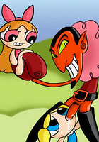 famous New Powerpuff Girls fucking with hot devil  