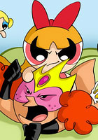 famous New Powerpuff Girls fucking with hot devil  porn