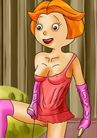 free Sex Jane Jetson have sex with George and Judy pics