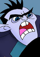 Cute Dr Drakken likes to splash cum on Kims face cartoon