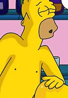 free Drunk Moe and Homer fucking Lisa's asshole under the pub image