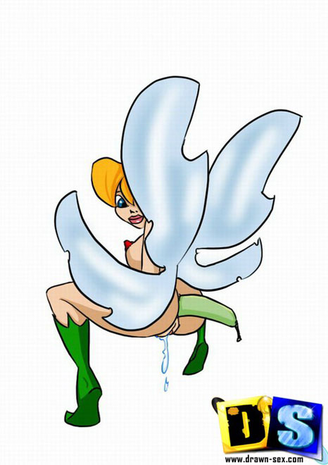 466px x 660px - Drawn Sex ] Sexy Tinkerbell with cute wings posing naked
