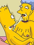 Comix Simpsons granny kim hentai