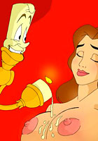 Belle fucking with gaston and sucking his cock famous porn cartoon