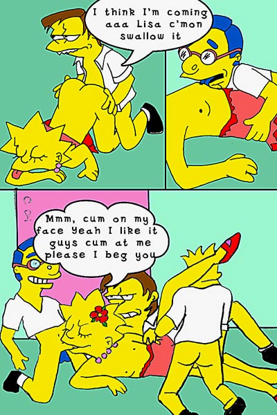 Curious George Hentai Porn - Comix! How Lisa Simpson was fucked in toilet