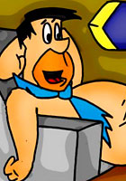 free Sex toons cartoon pics Deepthroating Wilma Flinstone 