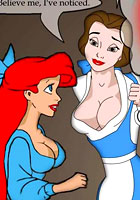 Ariel And Belle Lesbians Comics - Disney Sex TGP: Cute Ariel - first lesbian experience