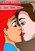 Ariel Lesbian Incest - Ariel And Belle Lesbians Comics | Sex Pictures Pass