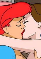 free comics Cute Ariel - first lesbian experience famouse