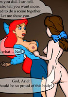 toon Cute Ariel - first lesbian experience