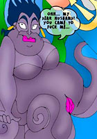 toon Comix! Little Mermaid and Ursula