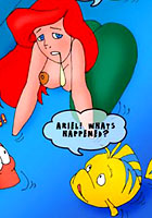 Totally spies Comix! Little Mermaid and Ursula Club