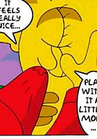 Famous Toons Forced To Fuck - Comix! About Lisa's greedy pussy