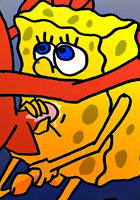 free Sex toons cartoon pics Sexy Sponge Bob underwater crasy orgy 