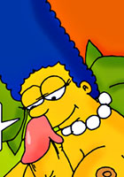 animated Horni Patty and Selma annoying sisters films