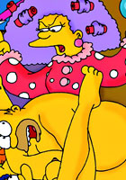 free Sex toons Horni Patty and Selma annoying sisters cartoon pics