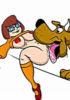 free Sex Horny Scooby doo heroes blowing huge dicks pics
