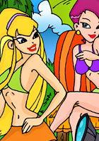 free Beauty famous  Bloom from winx club making porn CDcartoon free toon pics