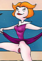 free Sex toons cartoon pics Jetsons coscmic family orgy 