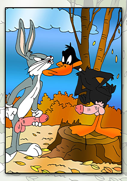 Nude Cartoons Bugs Bunny Xxx - Horny Bugs Bunny wanna screw Daffy Duck xxx cartoon porn