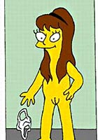 famous animated films Simpsons fucking at school. Porn comix 