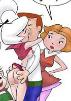 porn Jetsons family in dirty porn orgy