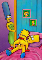 Winx Marge blows and fucks Bart's friend porn