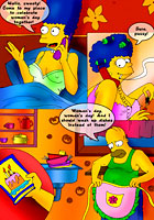 nude Homer screw tight Bart's ass in toilet