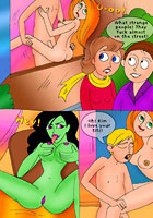 Winx Comix! Kim Possible play with shower porn