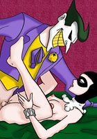 toon Super heroes gang bang each other