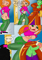 Toon party Comix! Kim Possible and sexshop rob toon comics