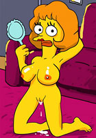 free Sex toons Simpsones amused with their new toys cartoon pics