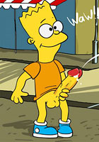 famous Simpsones amused with their new toys toon pics